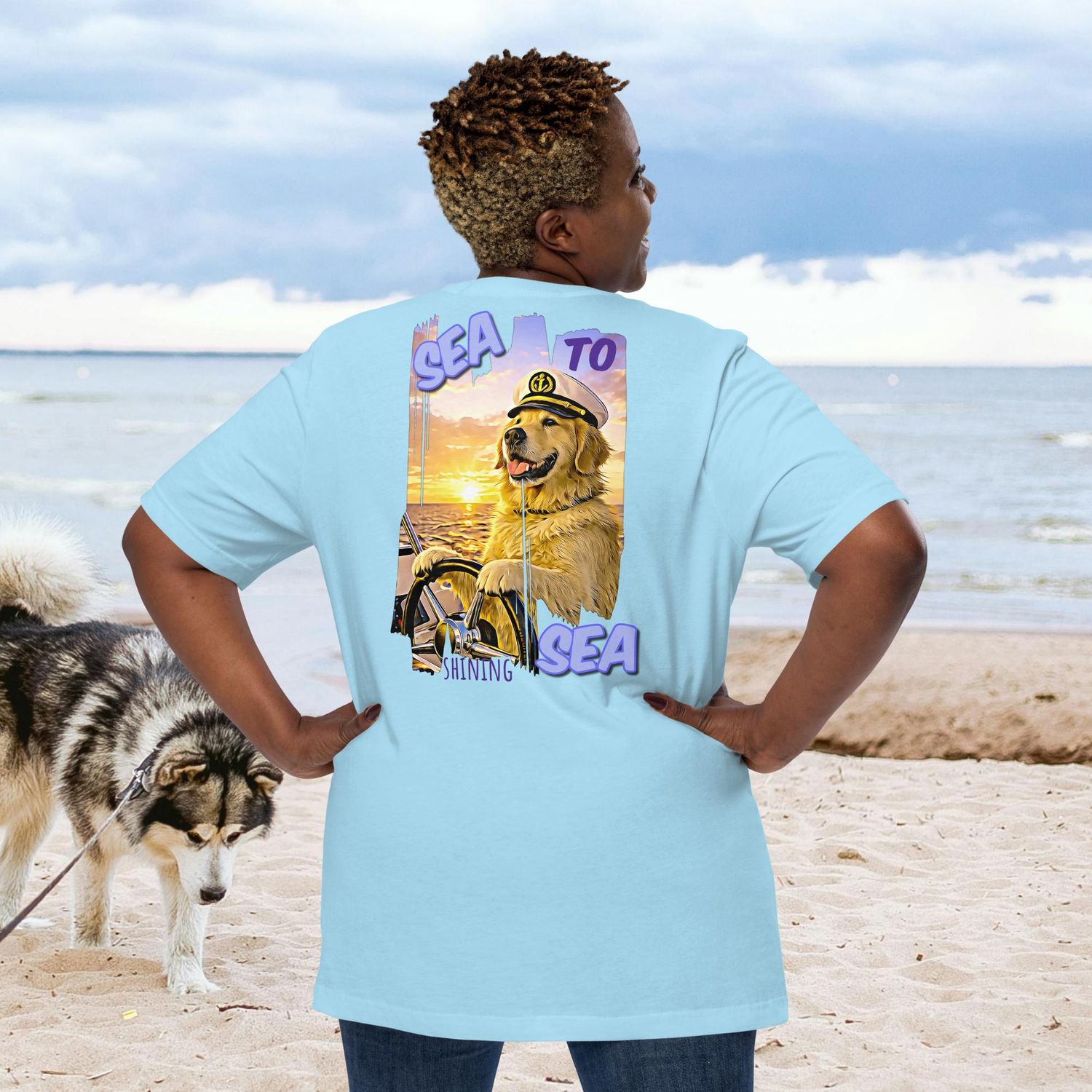 SEA to SEA Unisex t-shirt