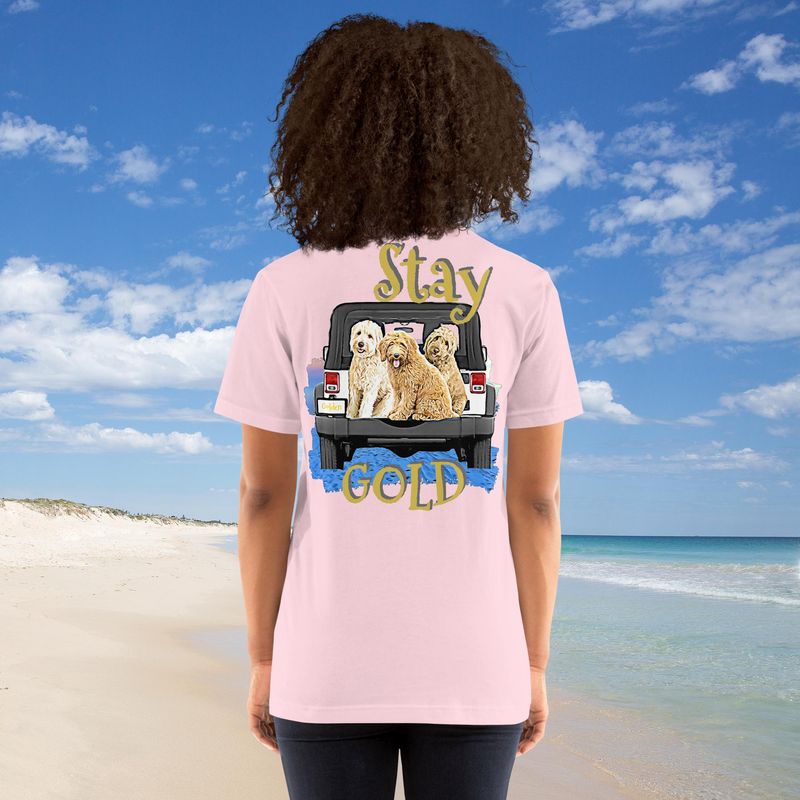 GOLD (Doodles) Unisex t-shirt