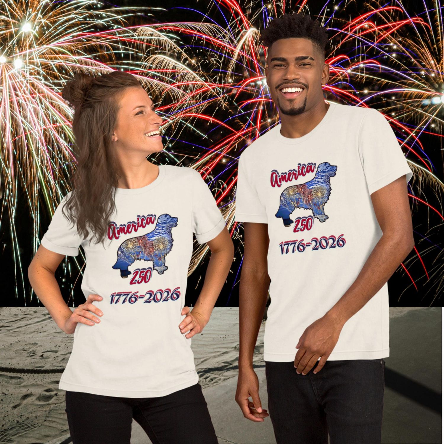 America 250 Front Unisex t-shirt
