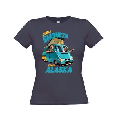 Camiseta / playera mujer modelo Alaska
