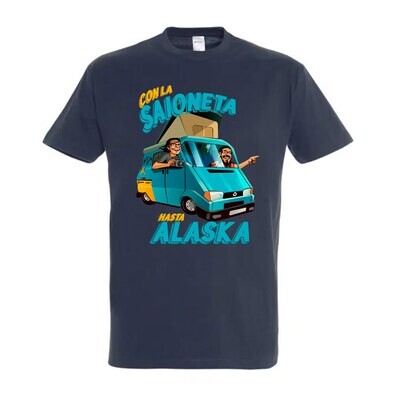 Camiseta playera unisex modelo Alaska