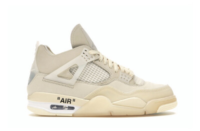 Jordan 4 Retro Off-White Sail
