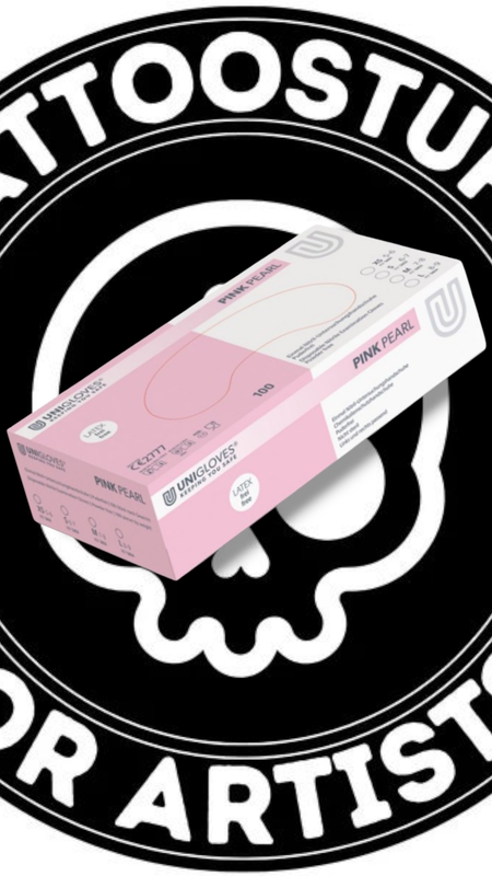 100 NITRIL PINK PEARL EINMALHANDSCHUHE &quot;XS&quot;