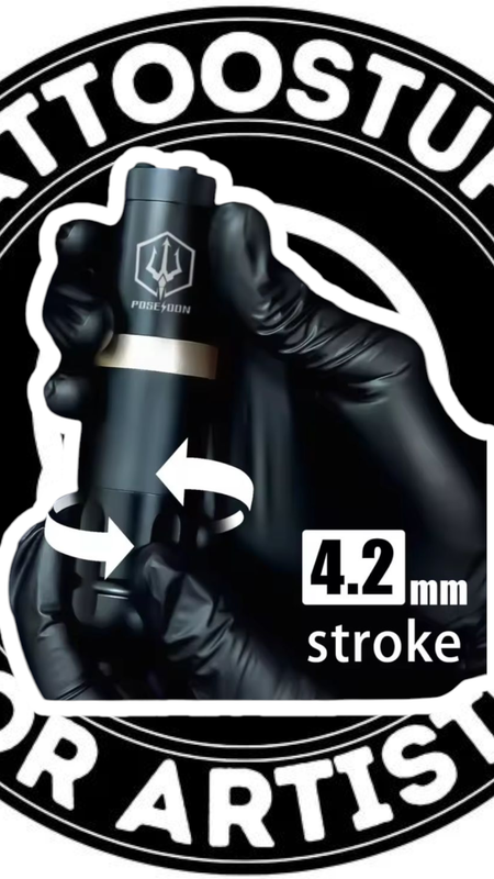 POSEIDON &quot;FLASH&quot; TATTOO PEN MIT AKKU &quot;FAST CHARGING&quot;