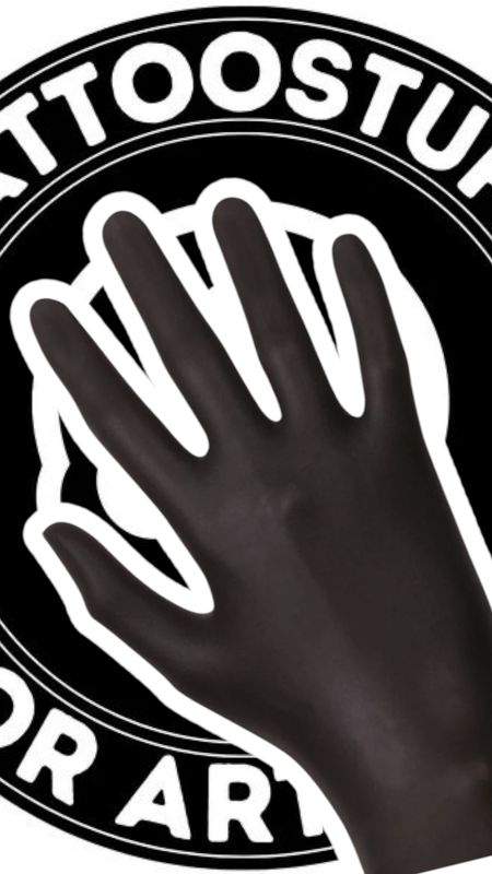 100 BLACK LATEX UNIGLOVES EINMALHANDSCHUHE &quot;S&quot;