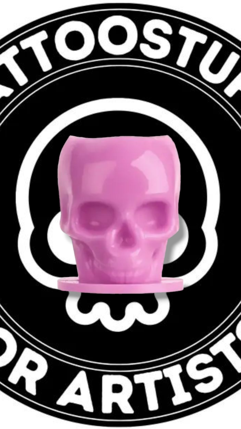 200 SKULL FARBKAPPEN IN &quot;PINK&quot;