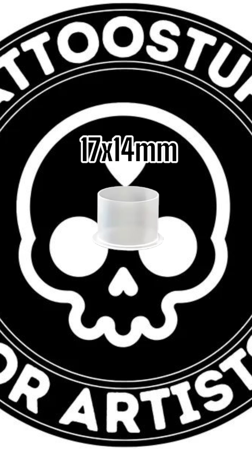 1000 FARBKAPPEN &quot;KIPPSICHER&quot; 17X14MM 