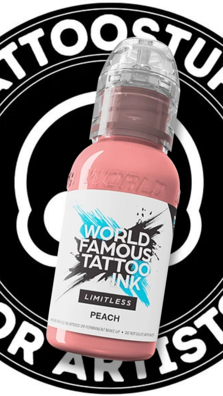 WORLD FAMOUS INK &quot;PEACH&quot; 30ML