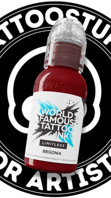 WORLD FAMOUS INK &quot;BEGONIA&quot; 30ML