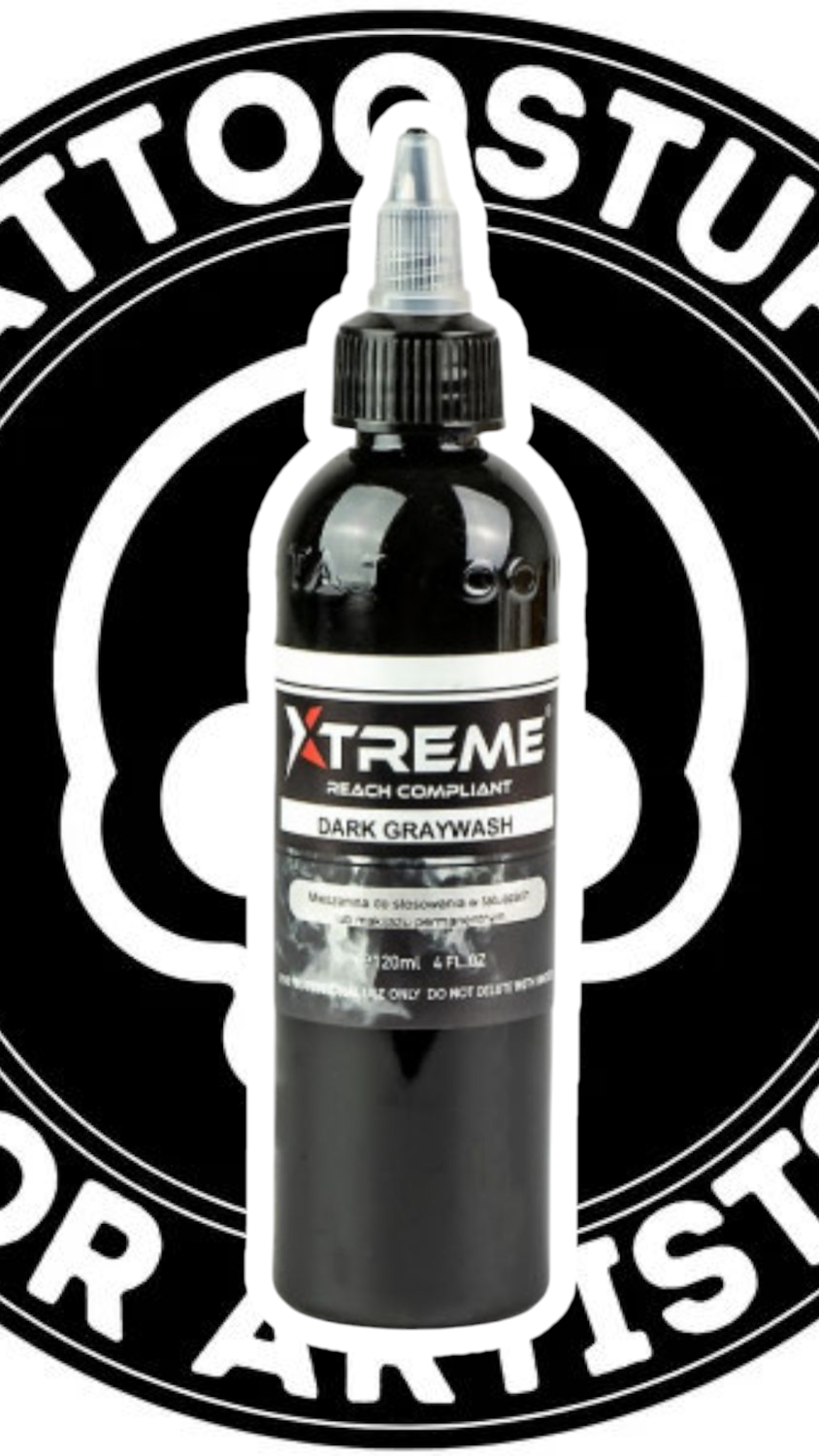 XTREME INK GRAYWASH  &quot;DARK&quot; 120ML