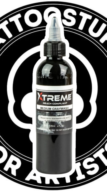 XTREME INK GRAYWASH  &quot;MEDIUM&quot; 120ML