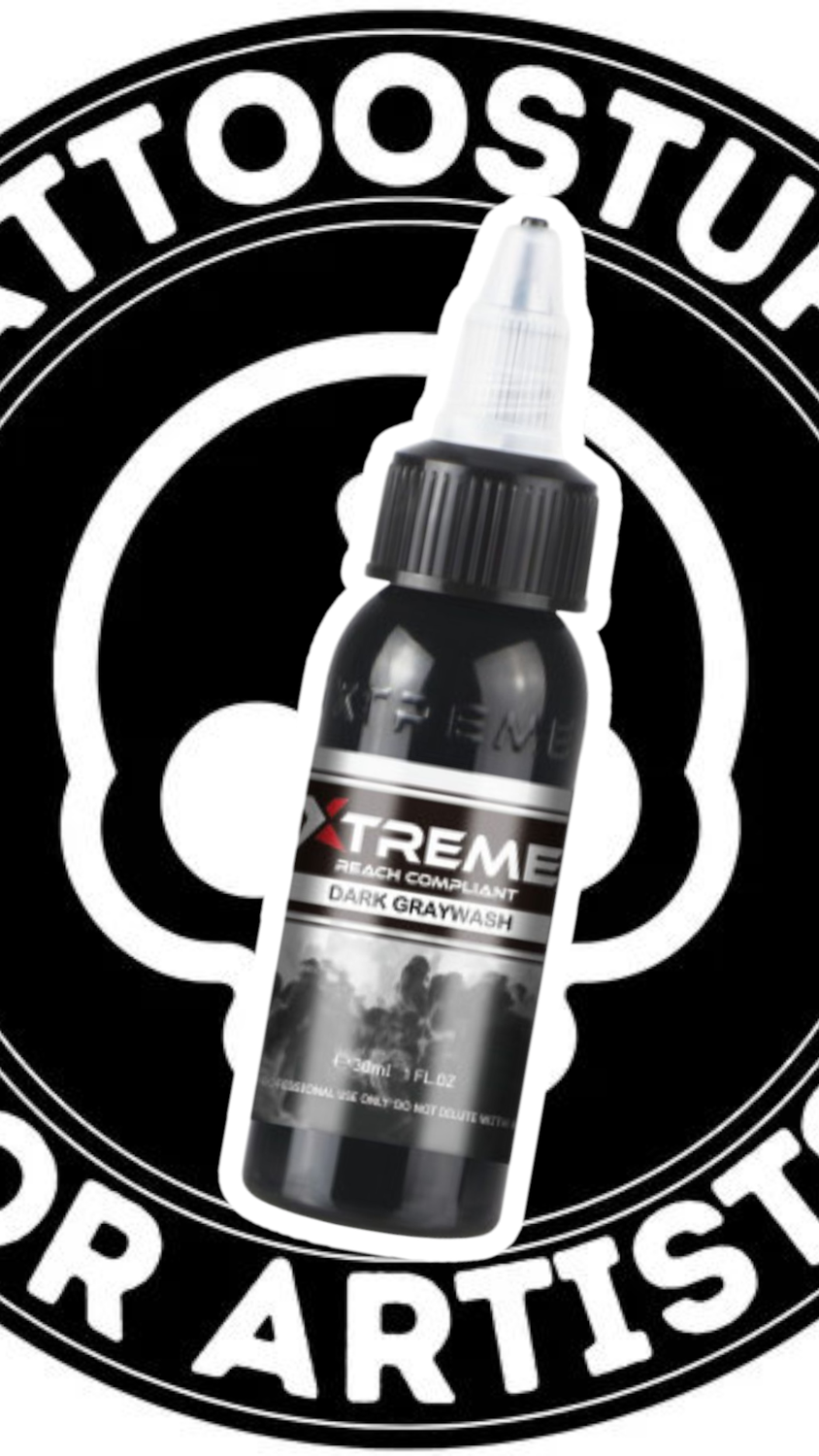 XTREME INK GRAYWASH  &quot;DARK&quot; 30ML