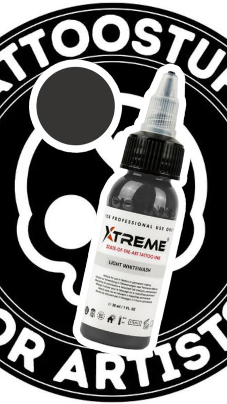 XTREME INK WHITEWASH  &quot;LIGHT&quot; 30ML