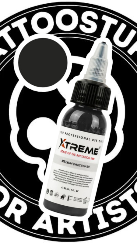XTREME INK WHITEWASH  &quot;MEDIUM&quot; 30ML