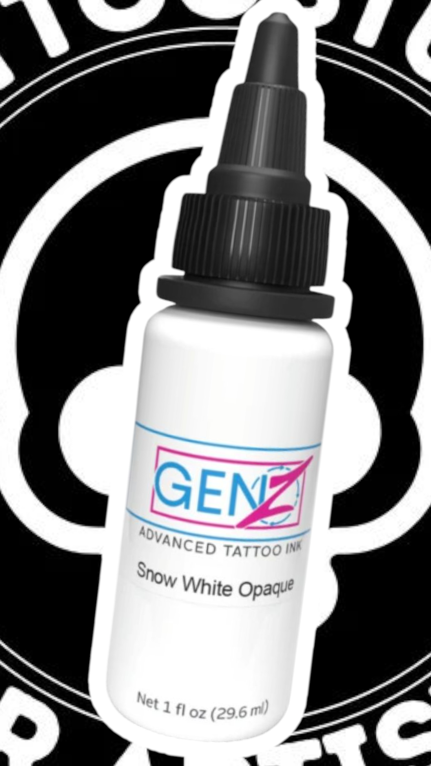 INTENZE INK &quot;SNOW WHITE OPAQUE&quot; 30ML