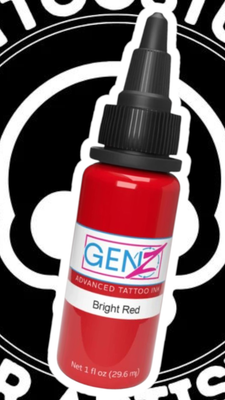 INTENZE INK &quot;BRIGHT RED&quot; 30ML