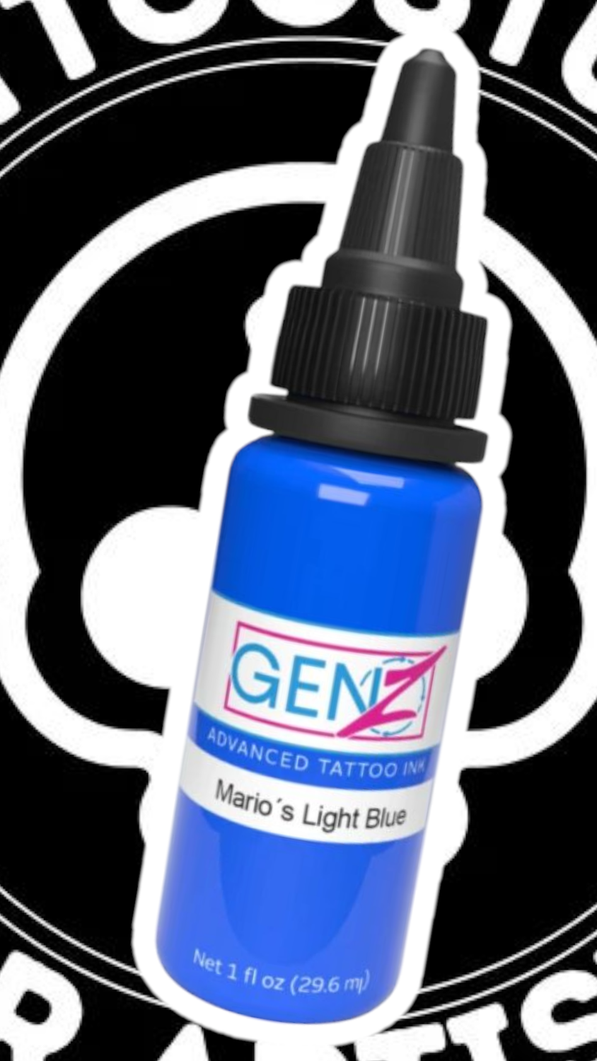 INTENZE INK &quot;MARIO&#39;S LIGHT BLUE&quot; 30ML