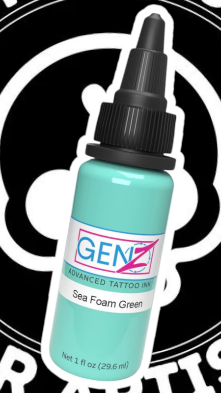 INTENZE INK &quot;SEA FOAM GREEN&quot; 30ML