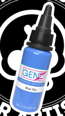 INTENZE INK "BLUE SKY" 30ML