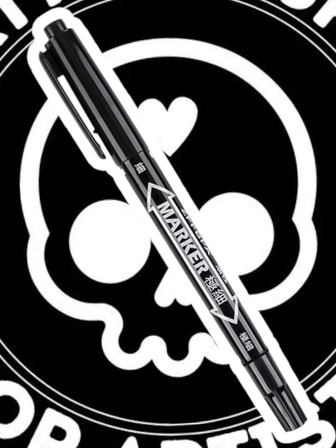 HAUTSTIFT &quot;BLACK&quot; 2 SEITEN