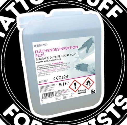 5 Liter Unigloves Schnelldesinfektion Grüner Apfel