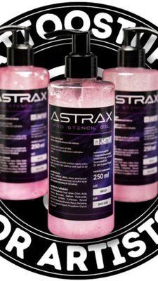 UNISTAR ASTRAX PRO STENCIL GEL 250ML UNISTAR ASTRAX PRO STENCIL GEL 250ML
