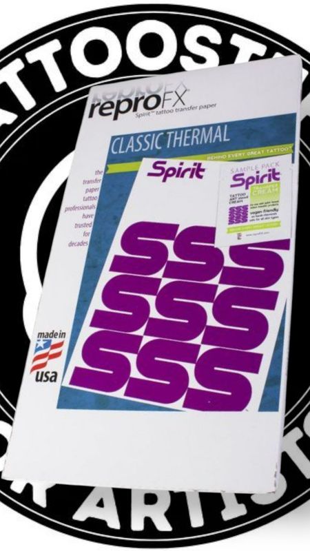 Spirit Classic Thermal 100 Blatt Stencilpapier - Lila Extra Lang 8,5x14"