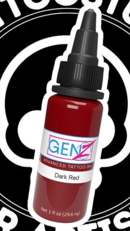 INTENZE INK "DARK RED" 30ML