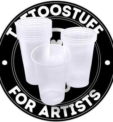 BECHER 100 Stück - Klar