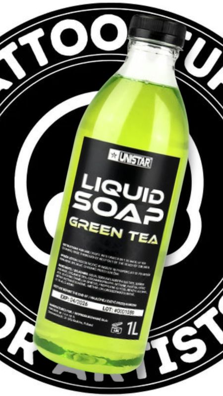 UNISTAR Grüner Tee Tattoo Seife 1l