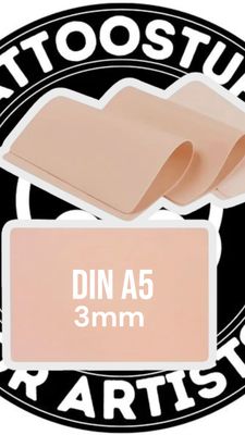 Tattoo Übungshaut Realfeelskin DIN A5 in 3mm