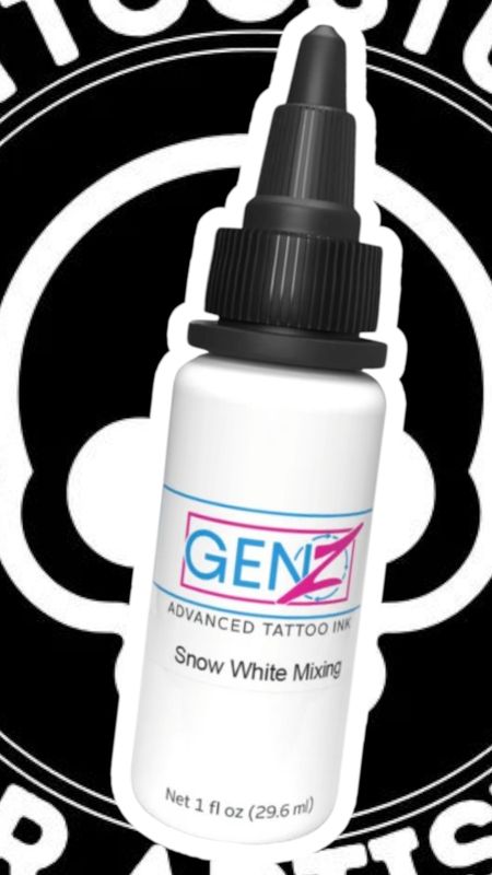 INTENZE INK "SNOW WHITE MIXING" 30ML