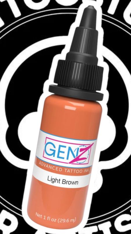 INTENZE INK "LIGHT BROWN" 30ML