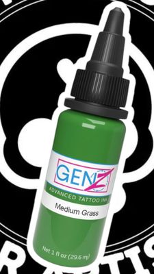 INTENZE INK "MEDIUM GRASS" 30ML INTENZE INK "MEDIUM GRASS" 30ML