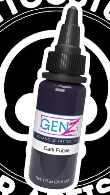 INTENZE INK "DARK PURPLE" 30ML