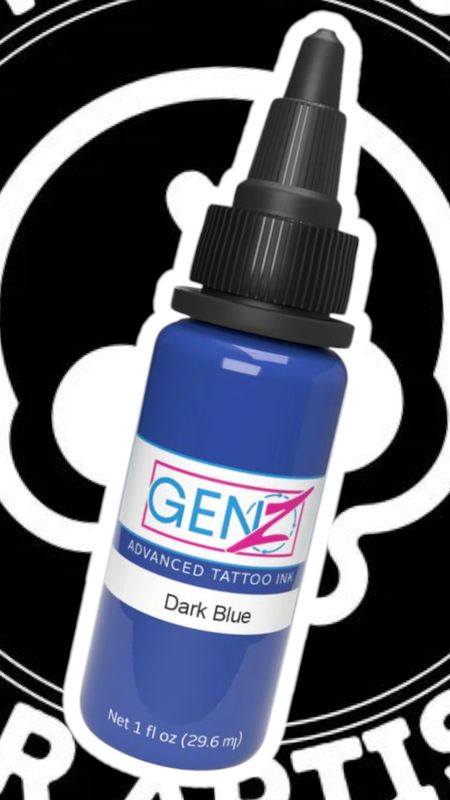 INTENZE INK "DARK BLUE" 30ML