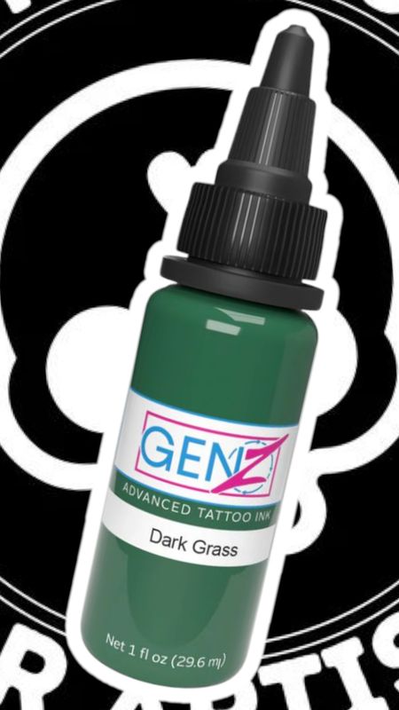 INTENZE INK "DARK GRASS" 30ML