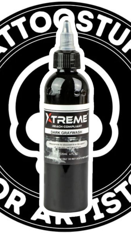 XTREME INK GRAYWASH  "DARK" 120ML