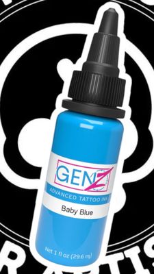 INTENZE INK "BABY BLUE" 30ML