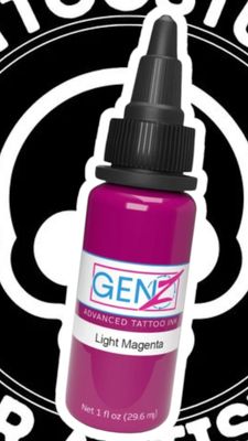 INTENZE INK "LIGHT MAGENTA" 30ML