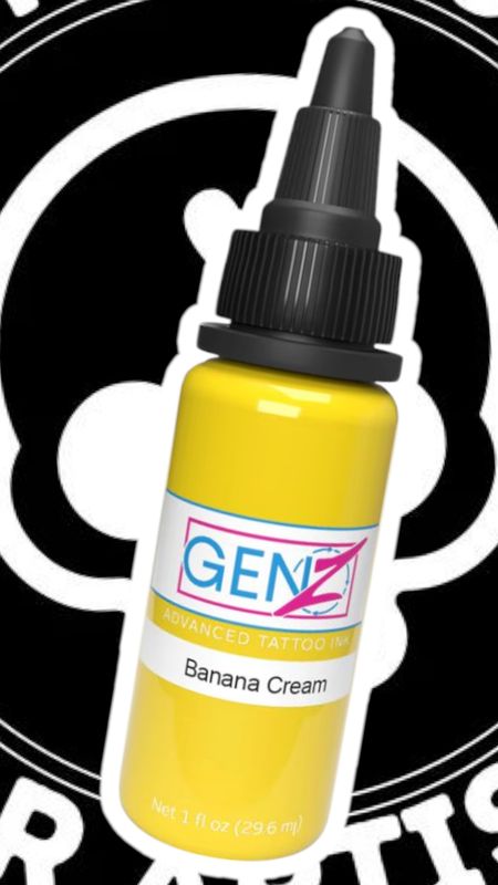 INTENZE INK "BANANA CREAM" 30ML