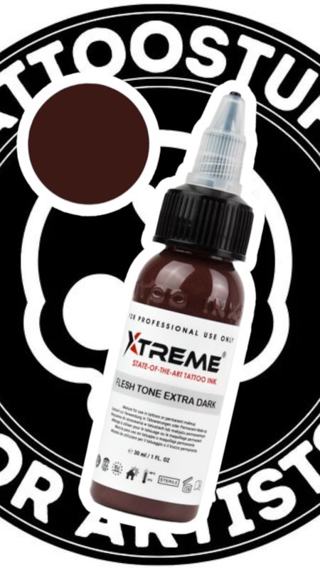 XTREME INK "FLESH TONE EXTRA DARK" 30ML
