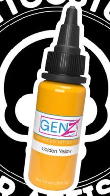 INTENZE INK "GOLDEN YELLOW" 30ML