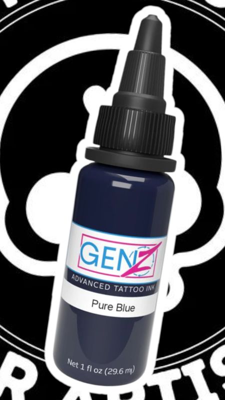 INTENZE INK "PURE BLUE" 30ML