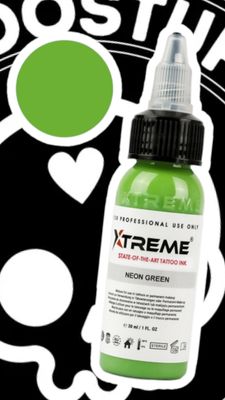 XTREME INK - Neon Green 30ml XTREME INK - Neon Green 30ml