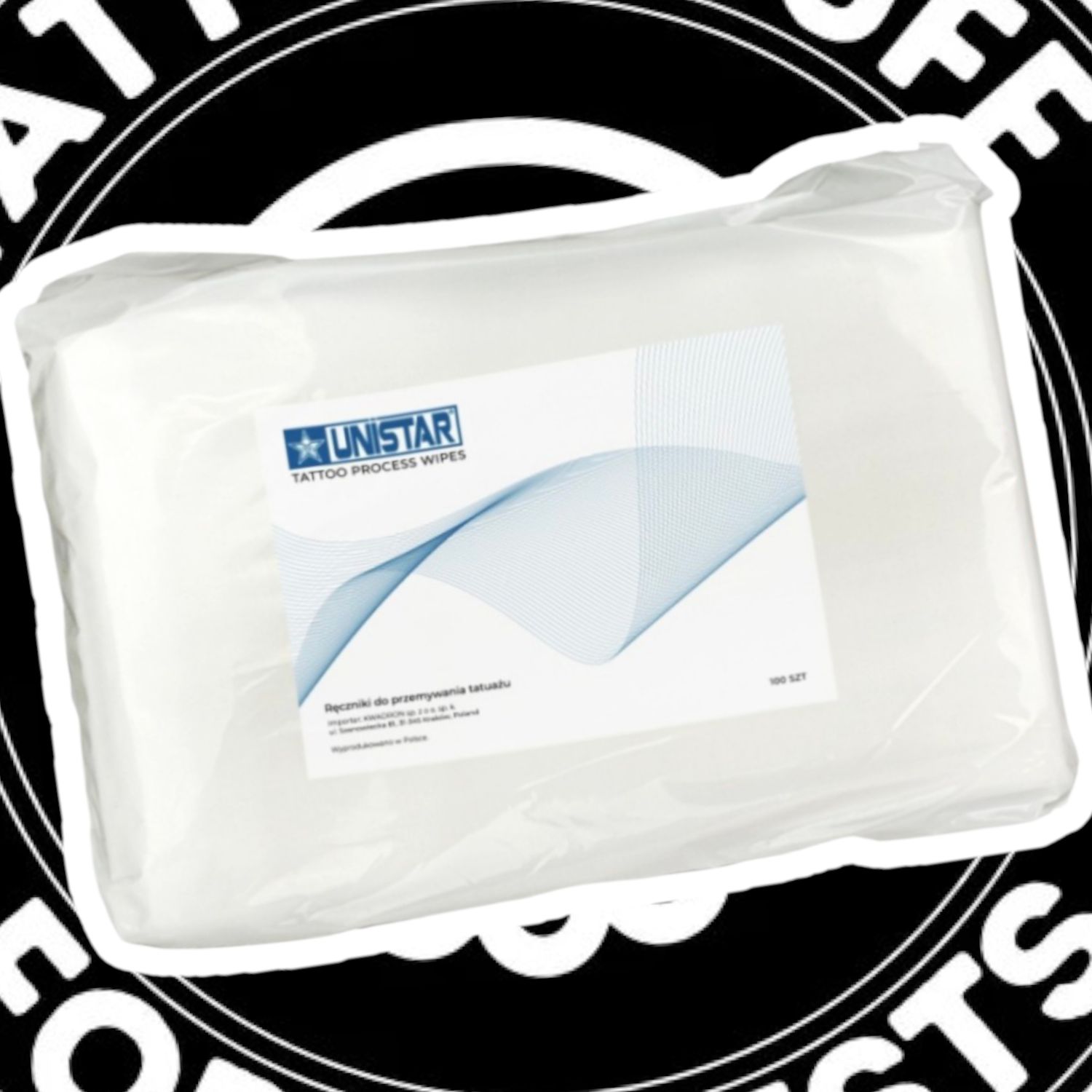 100er Pack Unistar Tattoo Wischtücher