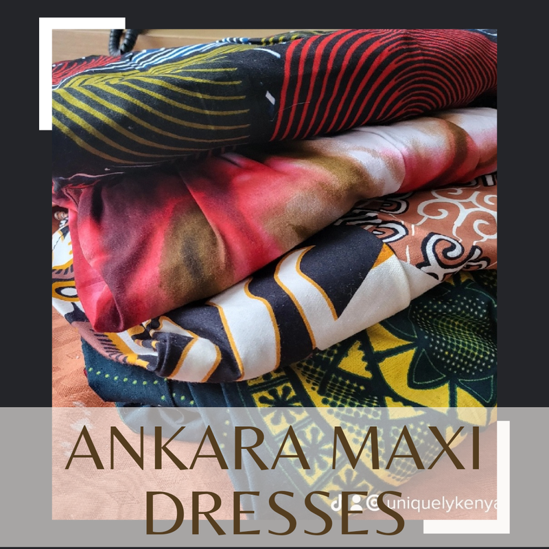 Ankara Maxi Sun Dresses.