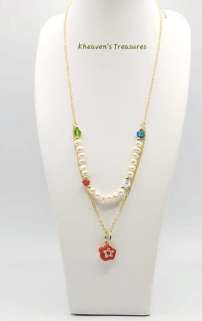 T17-CoSS, Flor del centro color: Roja-blanca