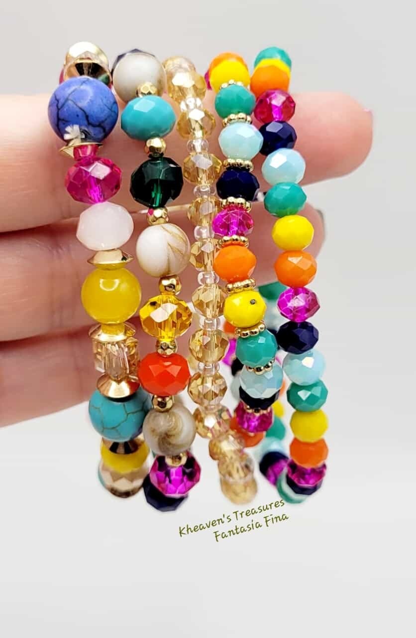 Haley-PuFF, estilo: Colores Set de 5