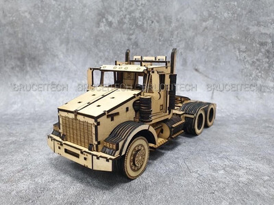 Kenworth T800 3d Model And Construction Kit